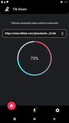 TikDown android App screenshot 3